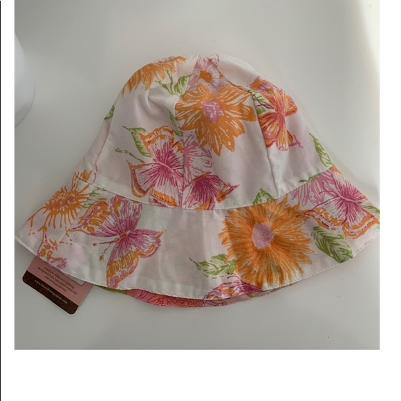 Green Pomegranate Baby summer hat - Picture 2 of 5